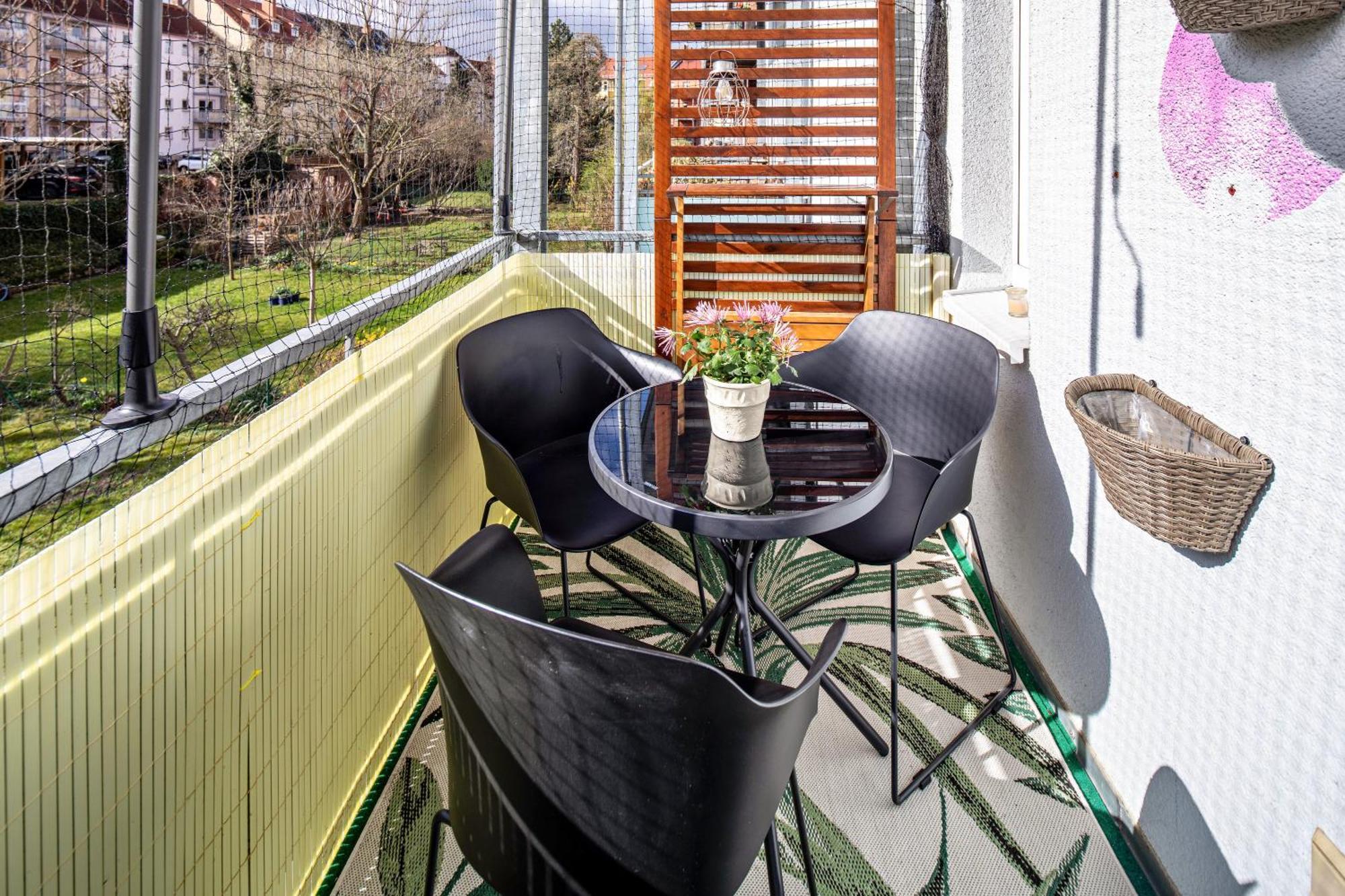 Balkon Apartment Shanti Lu แอร์ฟวร์ท ภายนอก รูปภาพ